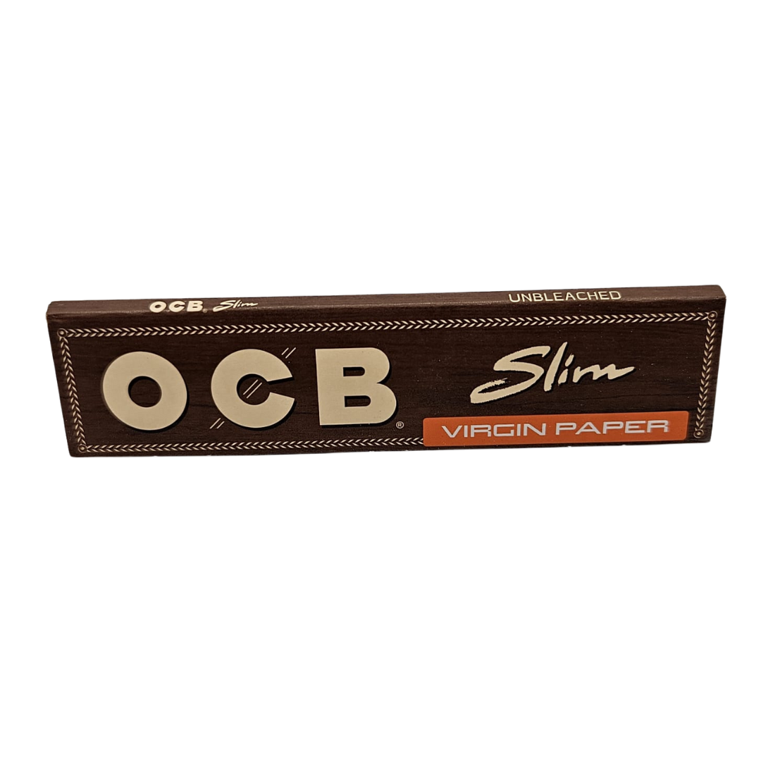OCB KS Virgin Ungebleicht Slim – Display mit 50 Packungen