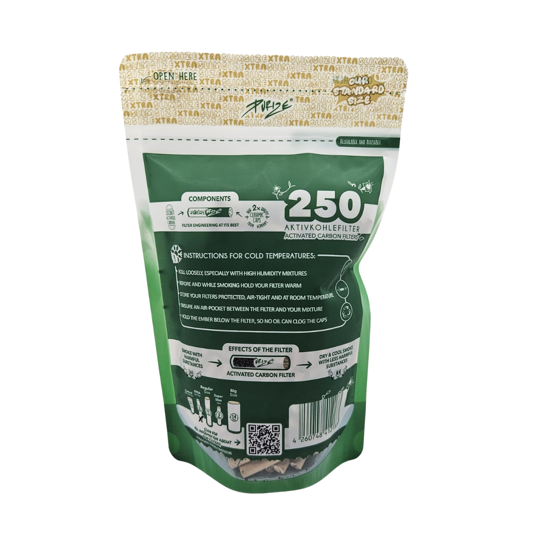 PURIZE Organic 250er Vorratsbeutel