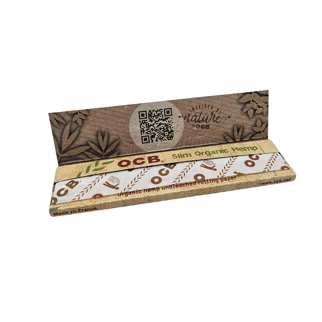 OCB Organic Hemp King Size Slim – Display mit 50 Packungen