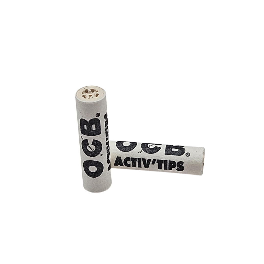 OCB Activ'Tips Extra Slim activated carbon filters 6 mm – 50 pieces