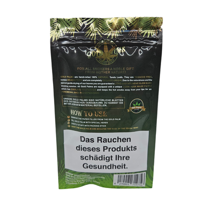 Gold Palms Blunt Wraps ''QUEEN SIZE'' 5er Pack
