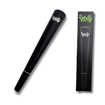 The Weezy Aluminium-Pfeife mit CTIP Aktivkohlefilter und Jack-Pod Kapsel
