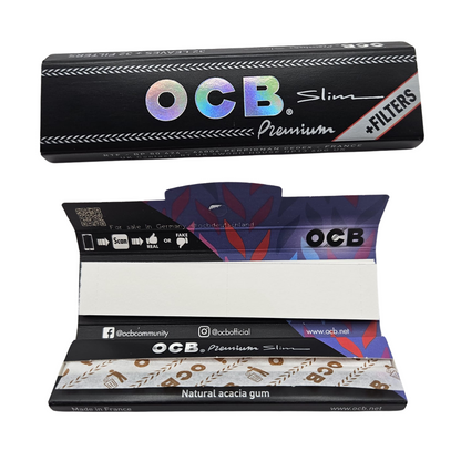 OCB Schwarz Premium Slim + Filter Tips