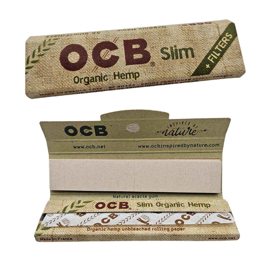 OCB King size Organic Hemp Slim + Tips