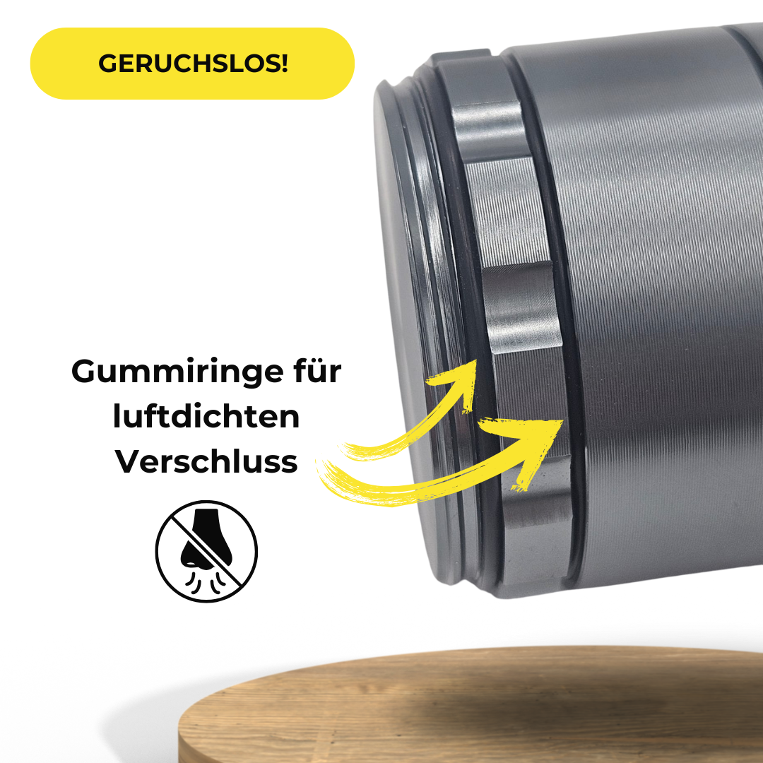 GHODT 5-teiliger Grinder mit Stash