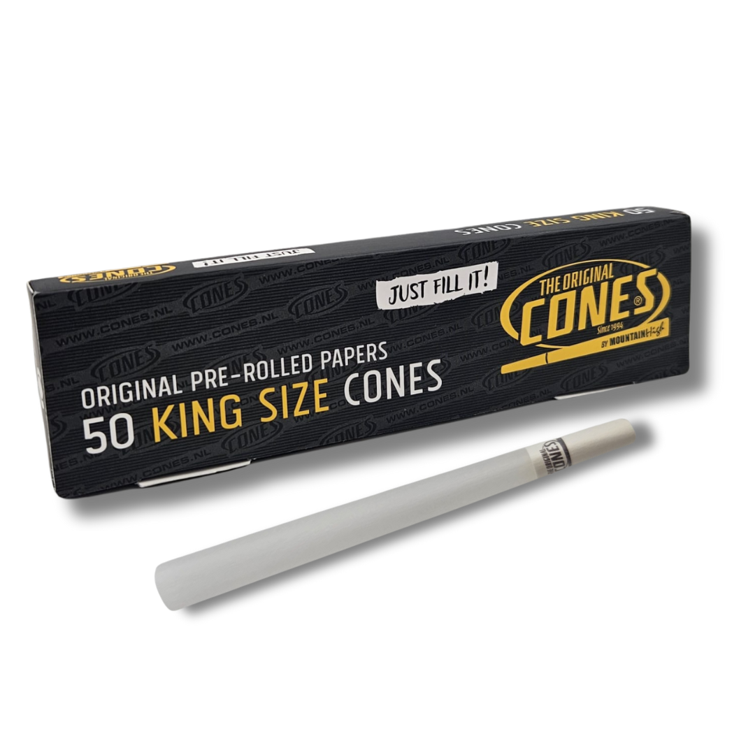 ORIGINAL CONES King Size vorgerollte vorgedrehte Hülsen
