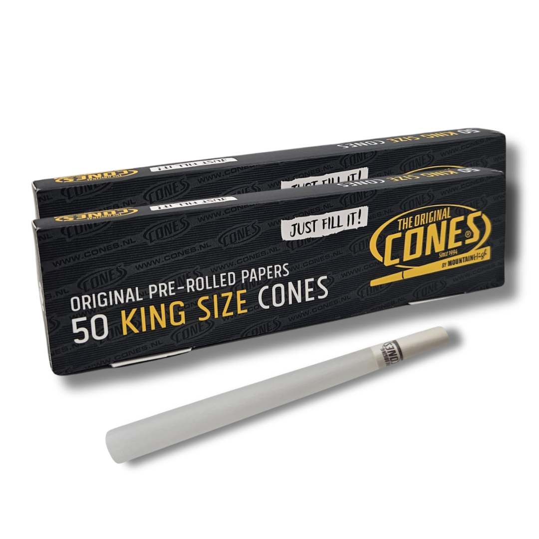 ORIGINAL CONES King Size vorgerollte vorgedrehte Hülsen