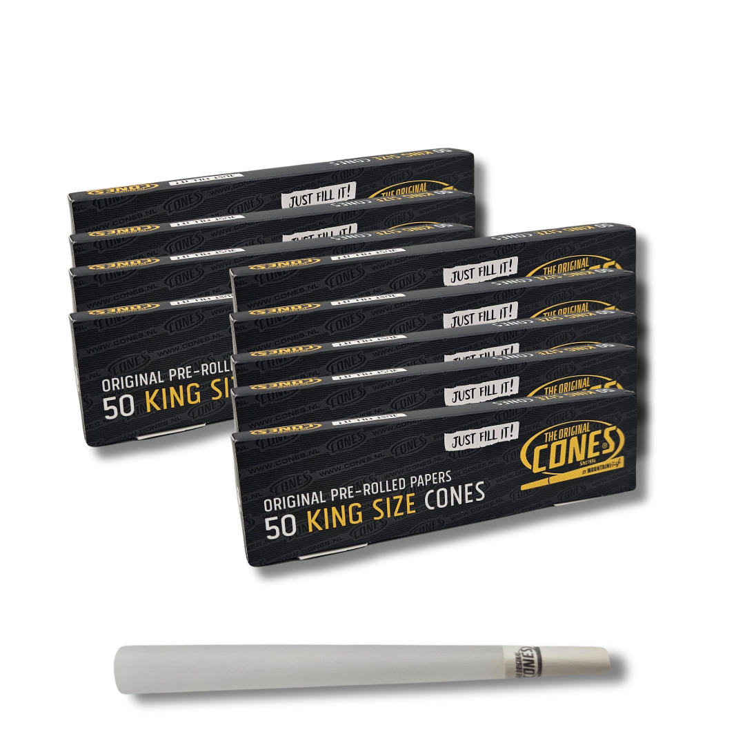 ORIGINAL CONES King Size vorgerollte vorgedrehte Hülsen