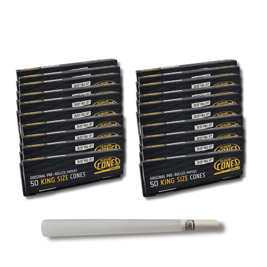 ORIGINAL CONES King Size vorgerollte vorgedrehte Hülsen