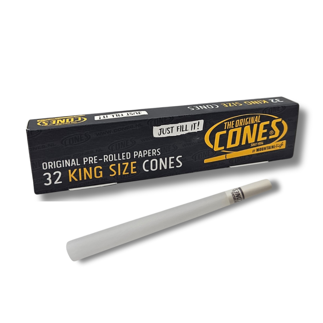 The Original Cones King Size – 32 vorgerollte Hülsen