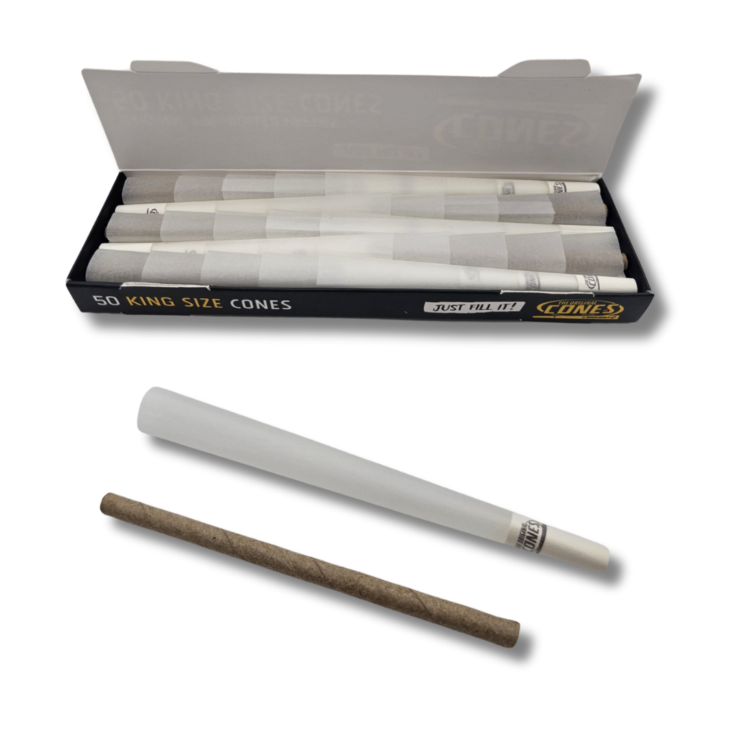 The Original Cones 100 vorgerollte Hülsen + Gratis Tubes