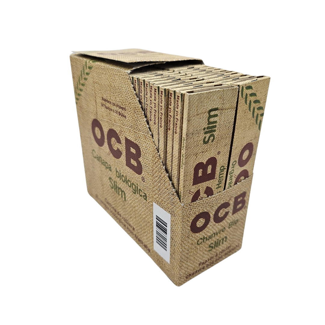 OCB Organic Hemp King Size Slim – Display mit 50 Packungen