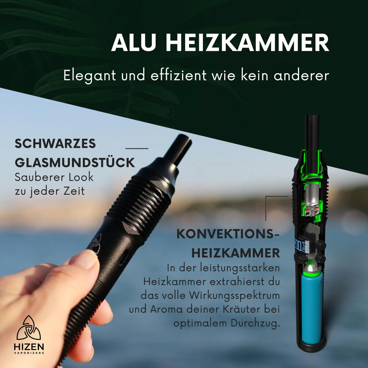 HIZEN Stilus Pro Konvektion Vaporizer