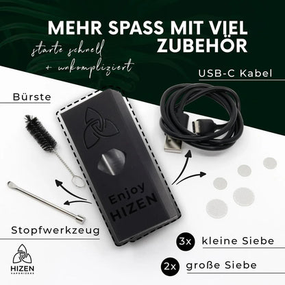 HIZEN Stilus Pro Konvektion Vaporizer