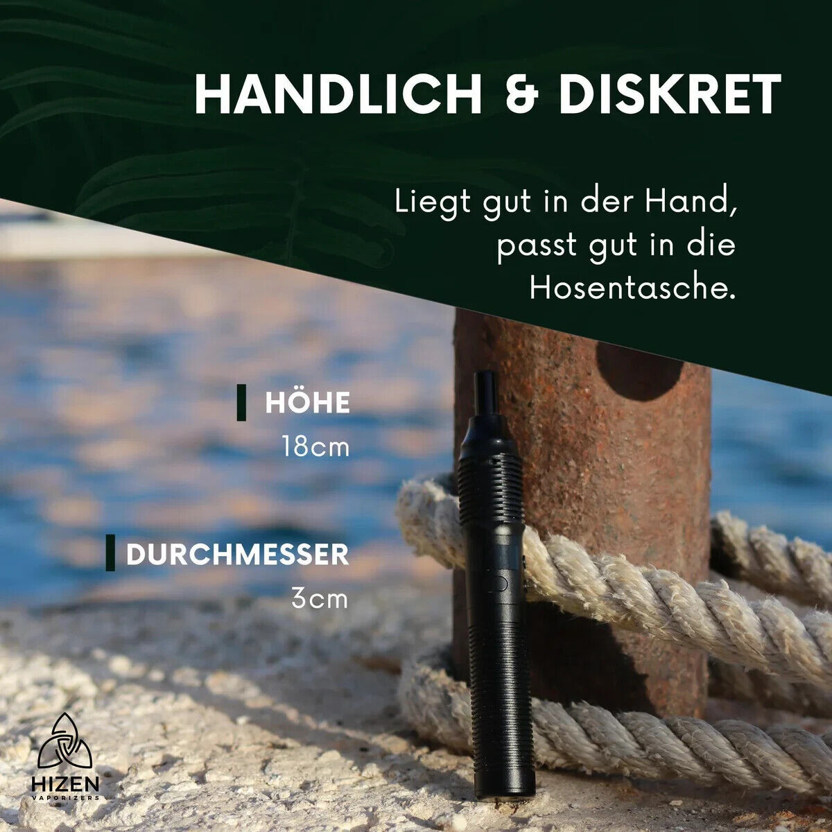 HIZEN Stilus Pro Konvektion Vaporizer